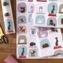 Snowglobe Animals Christmas Wrapping Paper, thumbnail 9 of 12