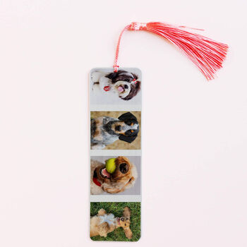 Beloved Your Cat Photo Brushed Metal Bookmark, 6 of 12