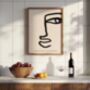 Minimalist Wall Art Print Modern Art Poster Contemporary Abstract, thumbnail 3 of 7
