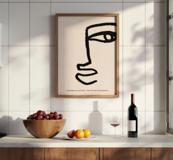 Minimalist Wall Art Print Modern Art Poster Contemporary Abstract, 3 of 7