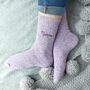 Personalised Women's Walking Boot Socks, thumbnail 1 of 5