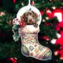Personalised German Shorthaired Pointer Stocking Bauble, thumbnail 1 of 2