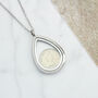 1962 60th Birthday Sixpence Teardrop Necklace, thumbnail 8 of 10