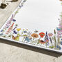 Butterflies And Bees Wildflowers Stationery Bundle, A5 Notepad And Six Folded Cards And Envelopes, thumbnail 6 of 8
