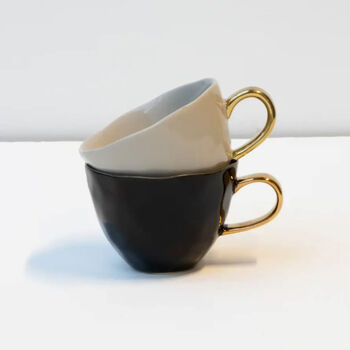 Good Morning Cappuccino Mug Black, 2 of 8