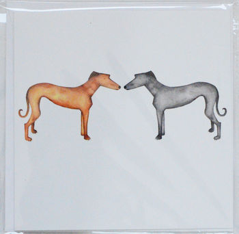 Greyhound Greetings Card, 2 of 2
