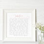 Personalised Christening/Baptism Print With Verse, thumbnail 1 of 3