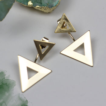 Personalised Triangle Ear Jackets, 2 of 2