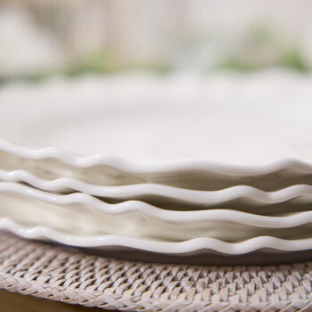 Set Of Four Palais Royal Dinner Plates, 3 of 5