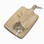 Personalised Rottweiler Engraved Acacia Serving Board, thumbnail 2 of 8