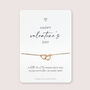 Valentine's Day Valentine Bracelet Heart, thumbnail 4 of 4