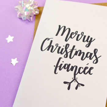 Fiance Christmas Card, 2 of 6