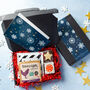 'Snowflakes' Festive Brownies, Coffee And Tea Letterbox, thumbnail 3 of 3