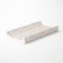 Delicate Floral Deluxe Baby Girl Anti Roll Wedge Changing Mat, thumbnail 3 of 3