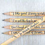 Little Women Quote Pencils, thumbnail 4 of 7