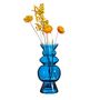 Glass Vase In Rich Blue, thumbnail 2 of 3