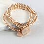 18ct Rose Gold Plated Sparkle Bracelet, thumbnail 1 of 4