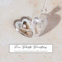 Personalised Small Star Locket In Sterling Silver, thumbnail 7 of 12