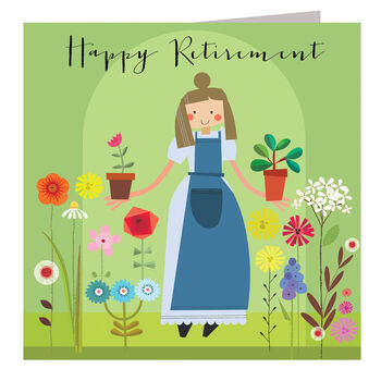 Silver Foiled Retirement Card, 2 of 5