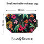 Washable Makeup Bag Colourful Floral Cherry Blossom, thumbnail 2 of 10