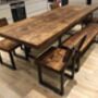 Reclaimed Industrial Mid Extending Table Cb 131, thumbnail 3 of 6