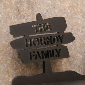 Personalised Medium Family Key Holder, 2 of 4