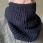 Knitted Snood, Warm And Soft Cowl Scarf, thumbnail 4 of 4