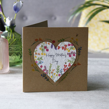 Father's Day Wildflower Seed Heart Card, 3 of 9