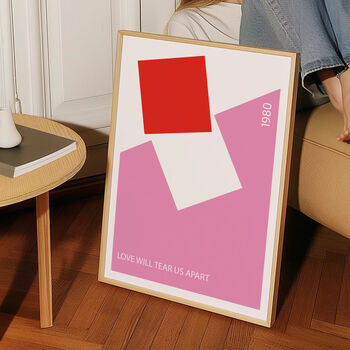 Love Will Tear Us Apart Art Print, 5 of 5