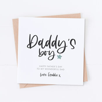Daddy's Girl Father's Day Card, 4 of 4