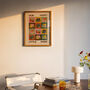 Our Happy Little Home Retro Print, thumbnail 2 of 7