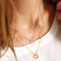 Infinity Necklace In Silver Or 18ct Gold Vermeil Plated, thumbnail 1 of 10