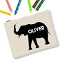 Personalised Animal Icon Zip Up Pencil Case, thumbnail 11 of 12