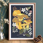 A4 Chanterelle Giclée Art Print, thumbnail 1 of 3