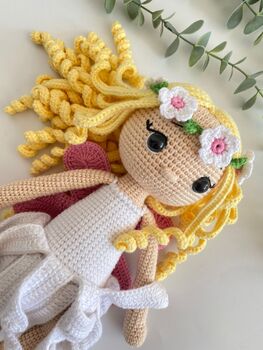 Handmade Crochet Toys For Babies And Kids, Fairy Doll, 6 of 12