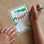 Crocodile Party Invitation And Thank You Notecards, thumbnail 2 of 6
