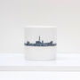 Dazzle Ship Bone China Mug, thumbnail 1 of 2