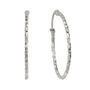 Jodhpur Hammered Silver Hoop Earrings, thumbnail 8 of 10