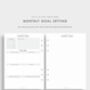 Mid Year 2025 2026 A5 Life Planner Inserts • Week On One Page, thumbnail 6 of 9