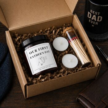 Our First Father’s Day Candle, New Dad Gift From Baby, 4 of 6