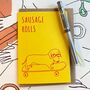 Sausage Rolls Card, thumbnail 1 of 2