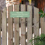 Personalised Gate Sign, thumbnail 6 of 8