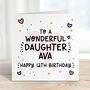 Daughter Birthday Card Any Age, thumbnail 2 of 2