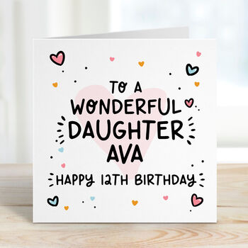 Daughter Birthday Card Any Age, 2 of 2