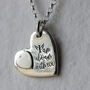 Secret Chamber Heart Ashes Necklace, thumbnail 1 of 6