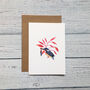 K Is For Kingfisher Card, thumbnail 1 of 2