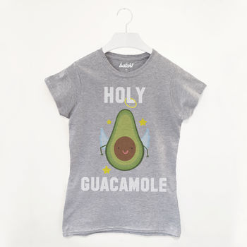 Holy Guacamole Women's Avocado Slogan T Shirt, 2 of 2