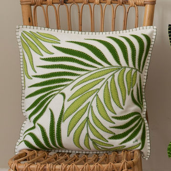 Tropical Palm Cushion, 3 of 4