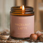 Hazelnut Latte Soy Candle, thumbnail 2 of 5