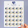 100th Birthday Butterfly Blue Hydrangea Card, Not 3D, thumbnail 4 of 12
